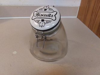Dog biscuit jar