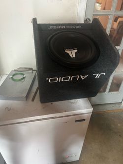 JL audio subwoofer 12 inch speaker