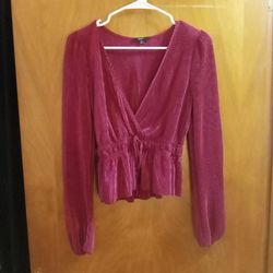 Maroon long sleeve