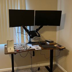 Dual Monitor & Laptop Stand