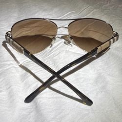 B 3080 BURBERRY SUNGLASSES LIGHT GOLD | BRONZE GRADIENT 59-14-135 mm Uni-Sexy
