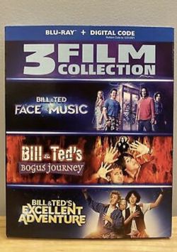 Bill & Ted 3 Film Collection Blu-ray 2020, Blu-ray Disney Marvel DC Harry Potter the Star Wars movies 3D Bluray and dvd collectors !!stay safe