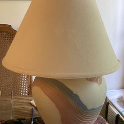 80s Alsy Lighting Southwestern Lamp