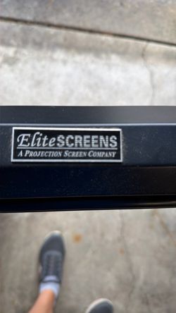 Elite screens, projector screen 100”