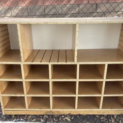 Montessori Cubby Shelves for Playroom, Nursery, Daycare, Preschool