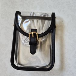 Clear crossbody bag