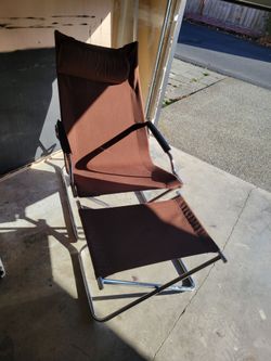 mcm lounge chair and foot rest