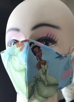 Princess tiara Face mask for kids and adults