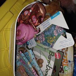 Small Girl Dog Donut Set