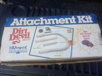 Dirt devil attachment kit