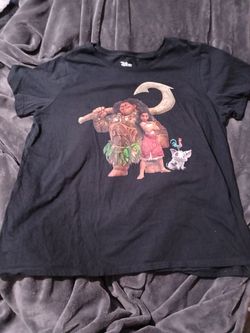 Disney Moana 2 T-Shirt Featuring Characters Maui,Moana, Pua and Heihei Size: 2X
