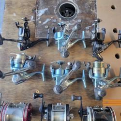 Left Hand Retrieve Fishing Reels