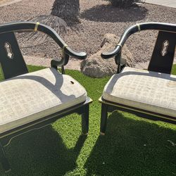 Pair of Ming dynasty style chairs (need restoration)