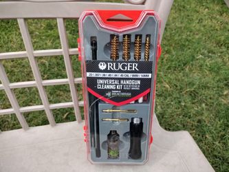 Ruger Gun Cleaning Kit - Includes Tools, Solvent, Lubricant & Case

- Gun Cleaning & Maintenance Kit