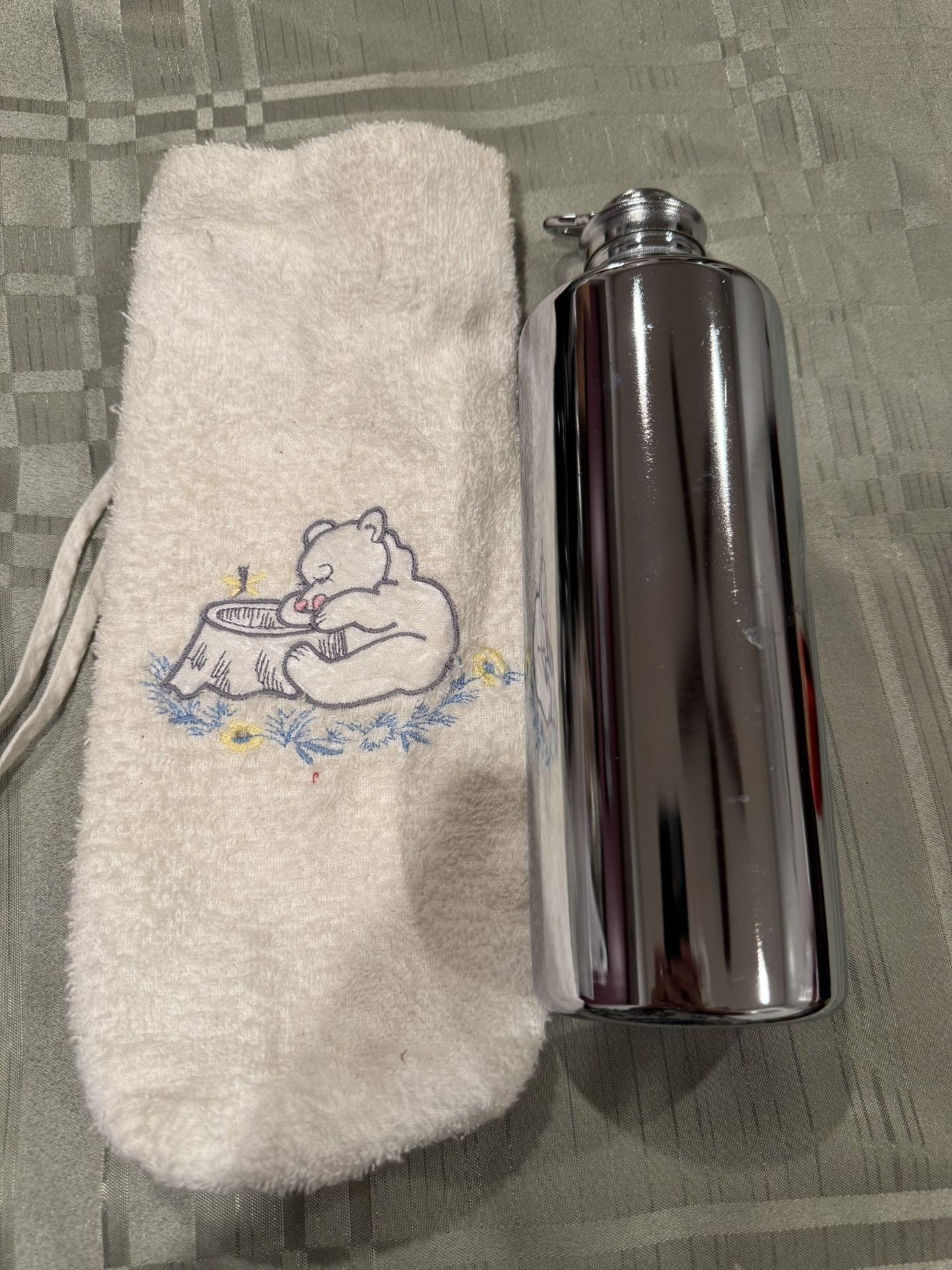Stainless Steel Hot water Bottle With Cover