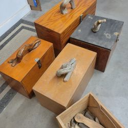 Wood Storage Hobby Boxes-handmade