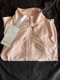Lululemon Full-Zip Athletic Jacket Pink