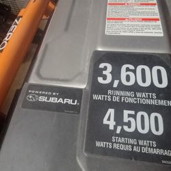 Ridgid Generator