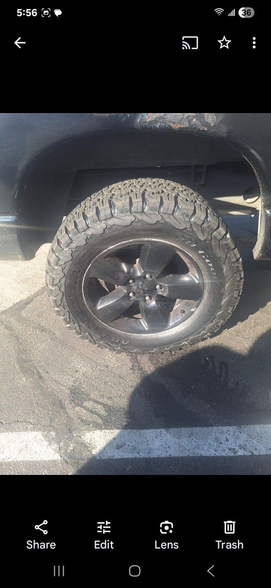 3 Week Old New Tires From Discount Tires