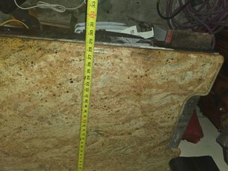 Heavy duty steel table & granite counter top