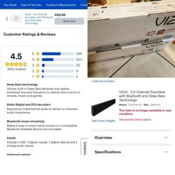 Vizio Soundbar