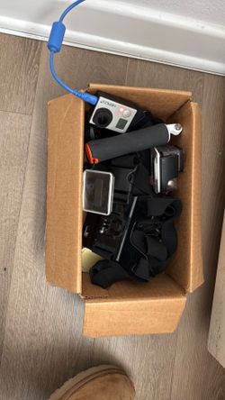 GoPro Hero 3+ with floating handle, more