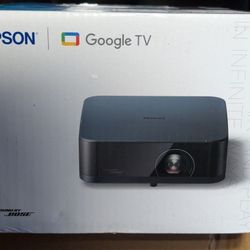 Epson Lifestudio Pop Plus 4K UHD Projector. Bose Audio. Google TV. 700 Lumens.