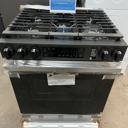 Samsung Bespoke Gas Slide In Range - 30” Wide 