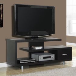Monarch Tv Stand Cappuccino With 1 Drawer For TVs Up To 47"L