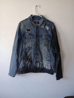 Demolition brand jean jacket Mens size Medium