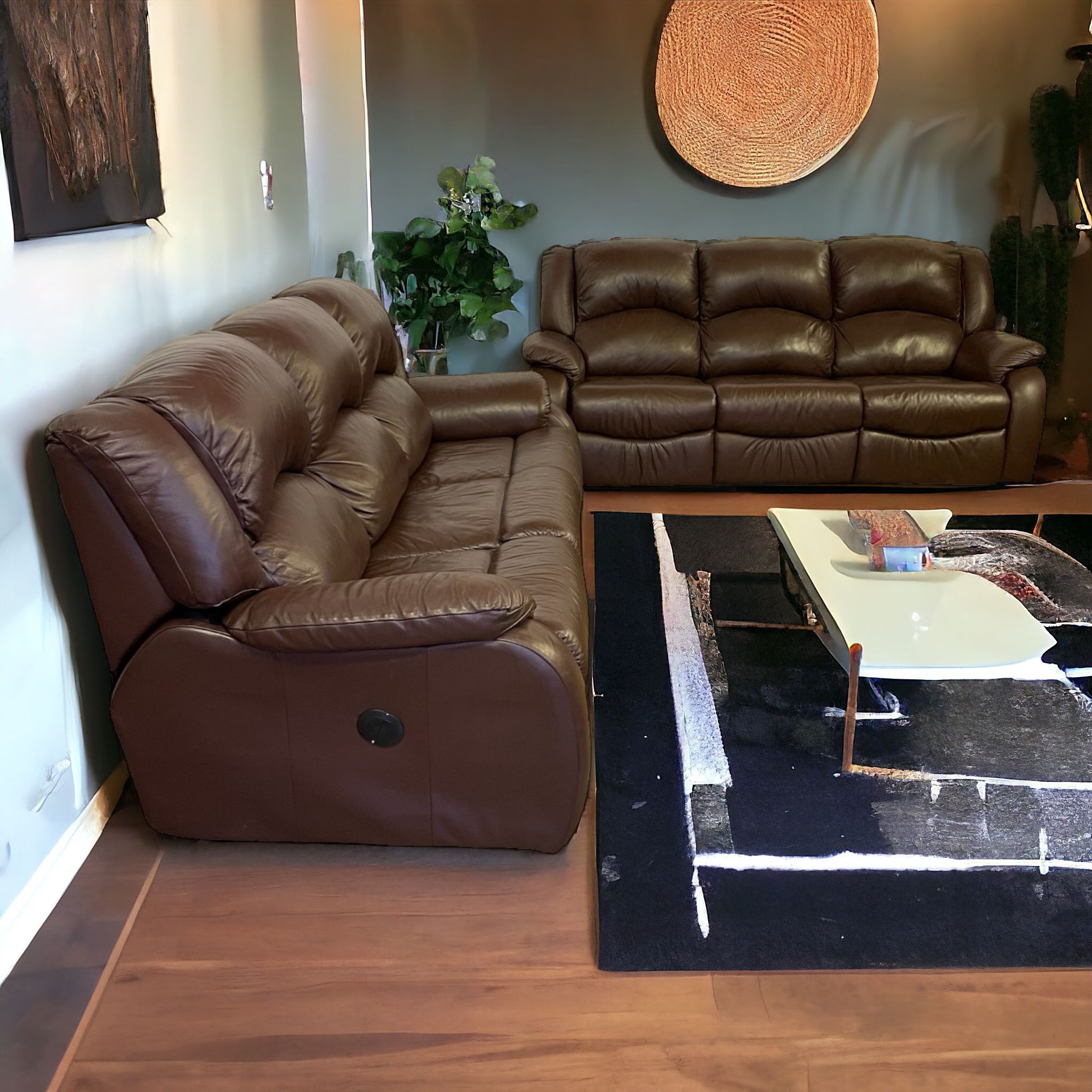 Leather Power Recliner Sofa Set Couches **ALL NYC DELIVERY*