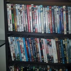 used movie DVDs, series box sets, blu rays for sale (over 150)