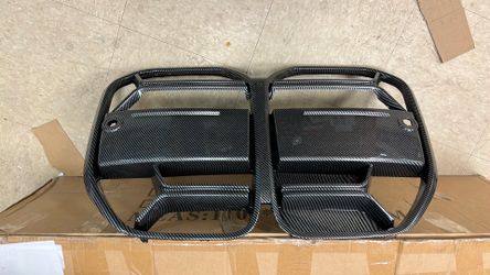 For BMW 4 Series G22-G23 -21 G23 Carbon CSL Style Bumper Grill Body kit
