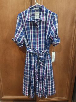 Calvin Klein Aline Circle dress with pockets