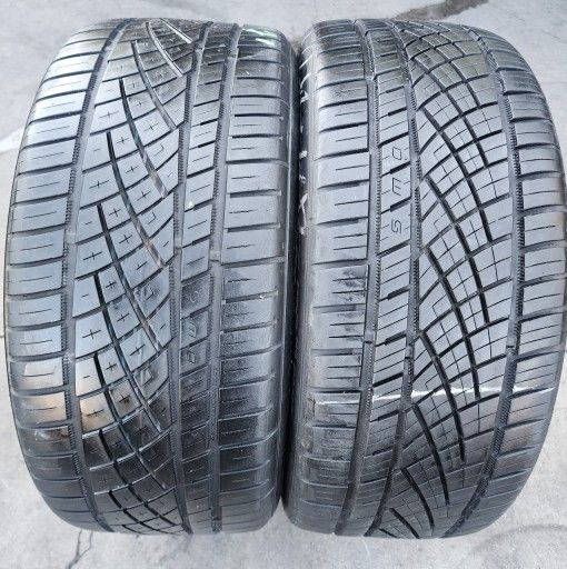 2 USED TIRES CONTINENTAL 255/40/20