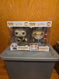 Dumbledore And Voldemort 10 Inch Funko Pops