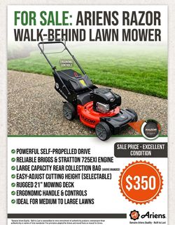 Ariens Razor Self Propel Mower