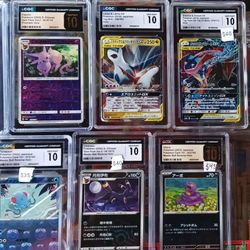 7 CGC Graded Pokemon Cards