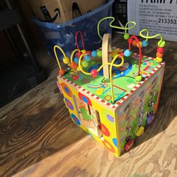 Baby Kids Activity Cube Busy Cube