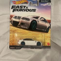 Hot Wheels Premium Fast & Furious Euro Fast BMW M3 E46 