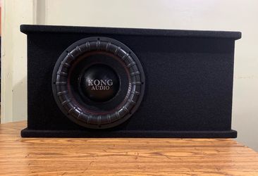 New 12" Kong Audio 2000w Subwoofer + SPI Slot Port Enclosure