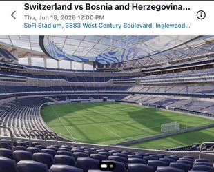 World Cup tickets x2