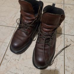 Steel Toe Red Wing Lace Up Boots