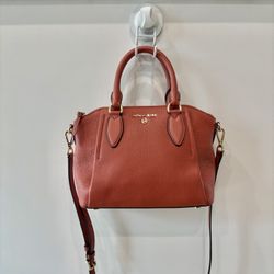 BRAND NEW Michael Kors Medium Leather Sienna Satchel Bag