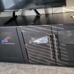 Black TV Stand 