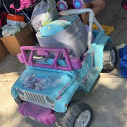 Frozen Kids Jeep