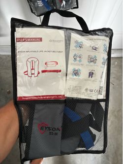 INFLATABLE LIFE JACKET BELT/VEST