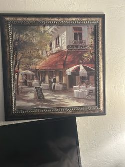 Framed Art. Cafe Berlotti
