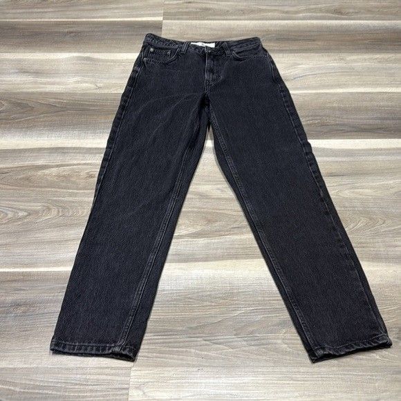 Topshop MOM jean Classic Black Denim size 26