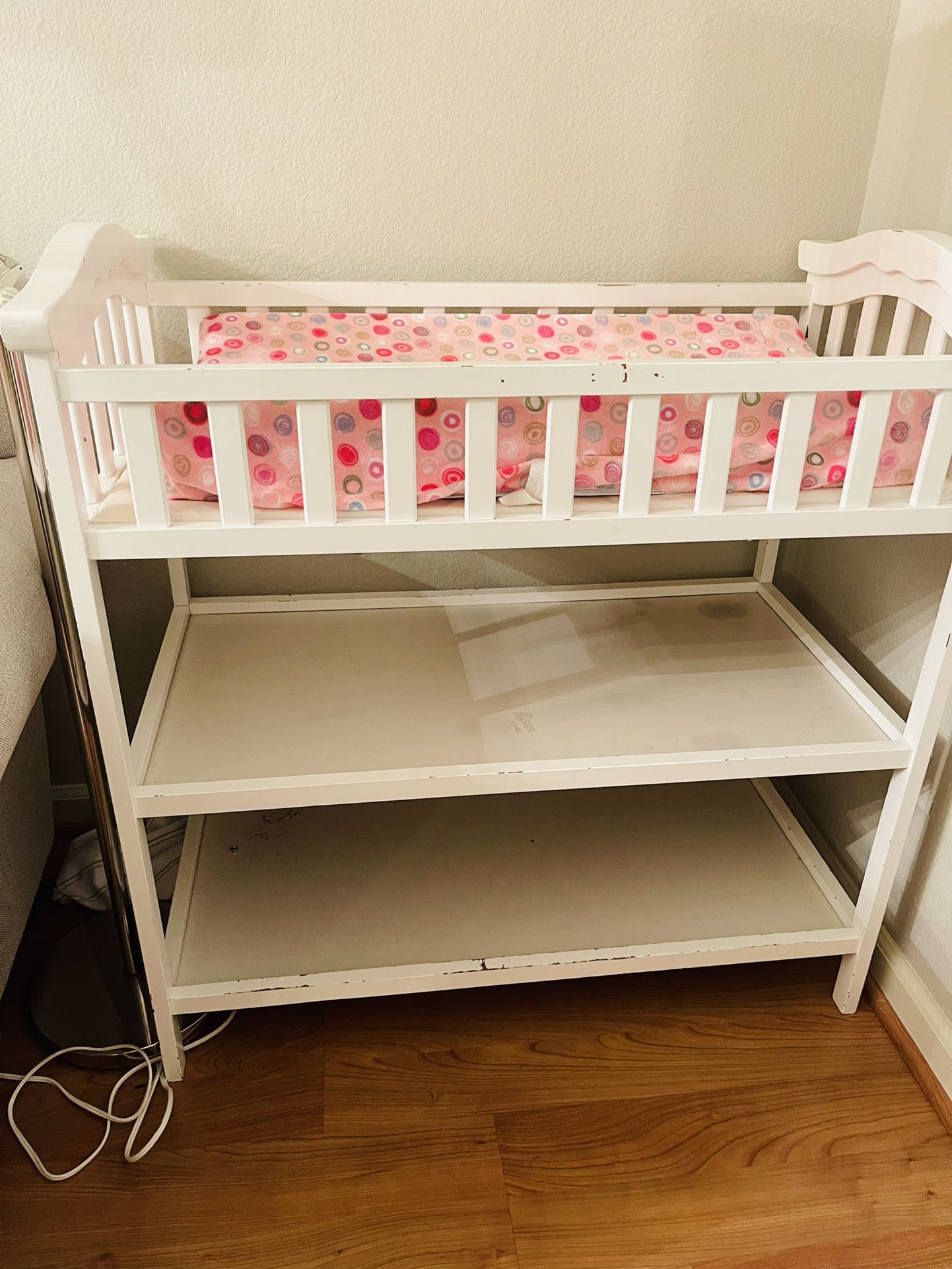 Changing Table With Pad And Cover